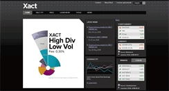 Desktop Screenshot of en.xact.se
